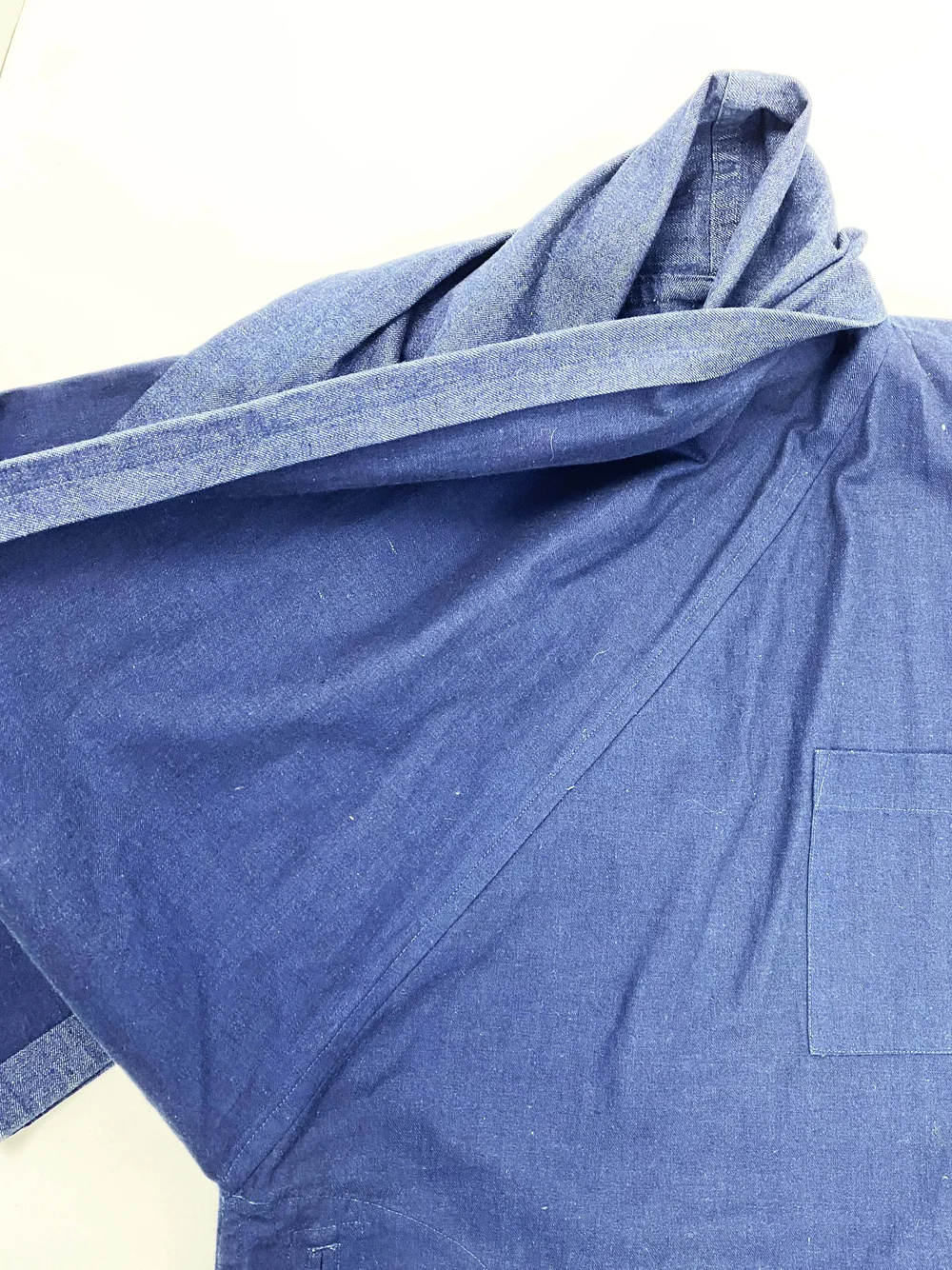 Yohji Yamamoto 80s asymmetrical cowl dress — JAMES VELORIA