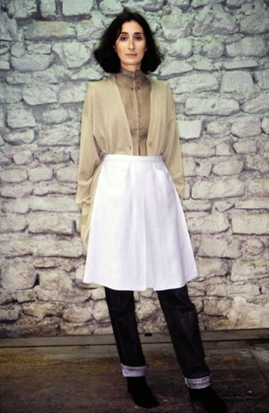 Maison Martin Margiela S/S 1997 deconstructed half skirt — JAMES