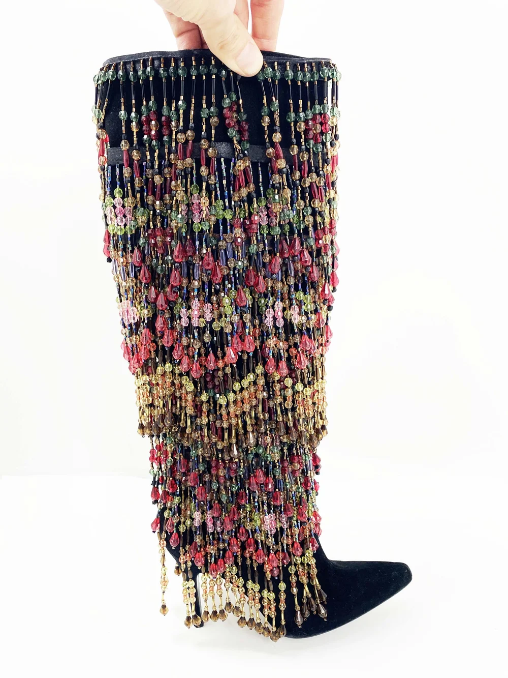 小物 FREEWHEELERS  HAND-KNIT FRINGEDMUFFLER FREEWHEELERS HAND-KNIT FRINGEDMUFFLER
