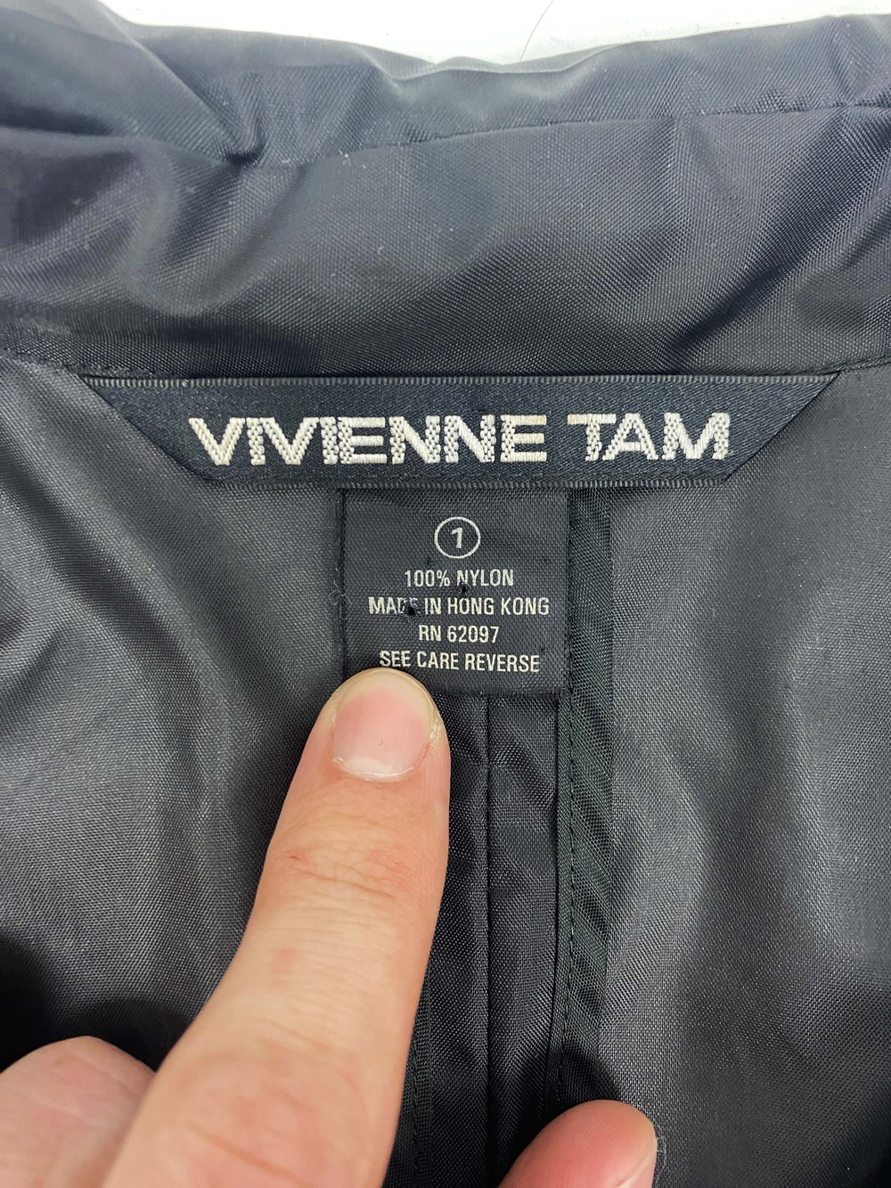 ジャケット・アウター VIVIENNE TAM archive military blouson Vivienne Tam nylon ruffle sleeve jacket — JAMES VELORIA