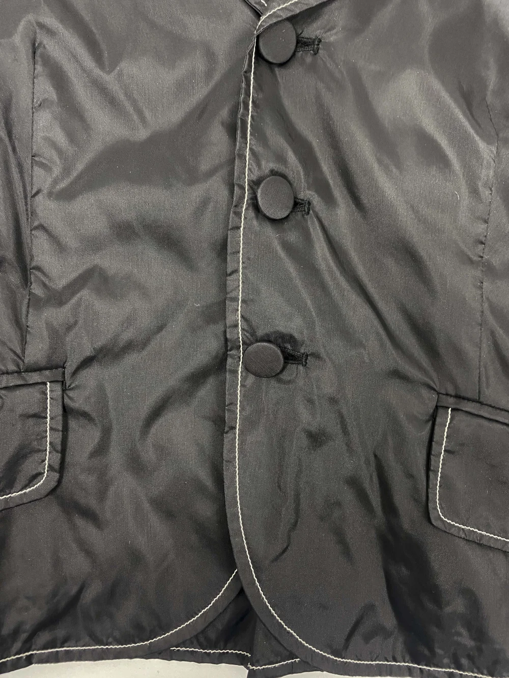 ジャケット・アウター VIVIENNE TAM archive military blouson Vivienne Tam nylon ruffle sleeve jacket — JAMES VELORIA