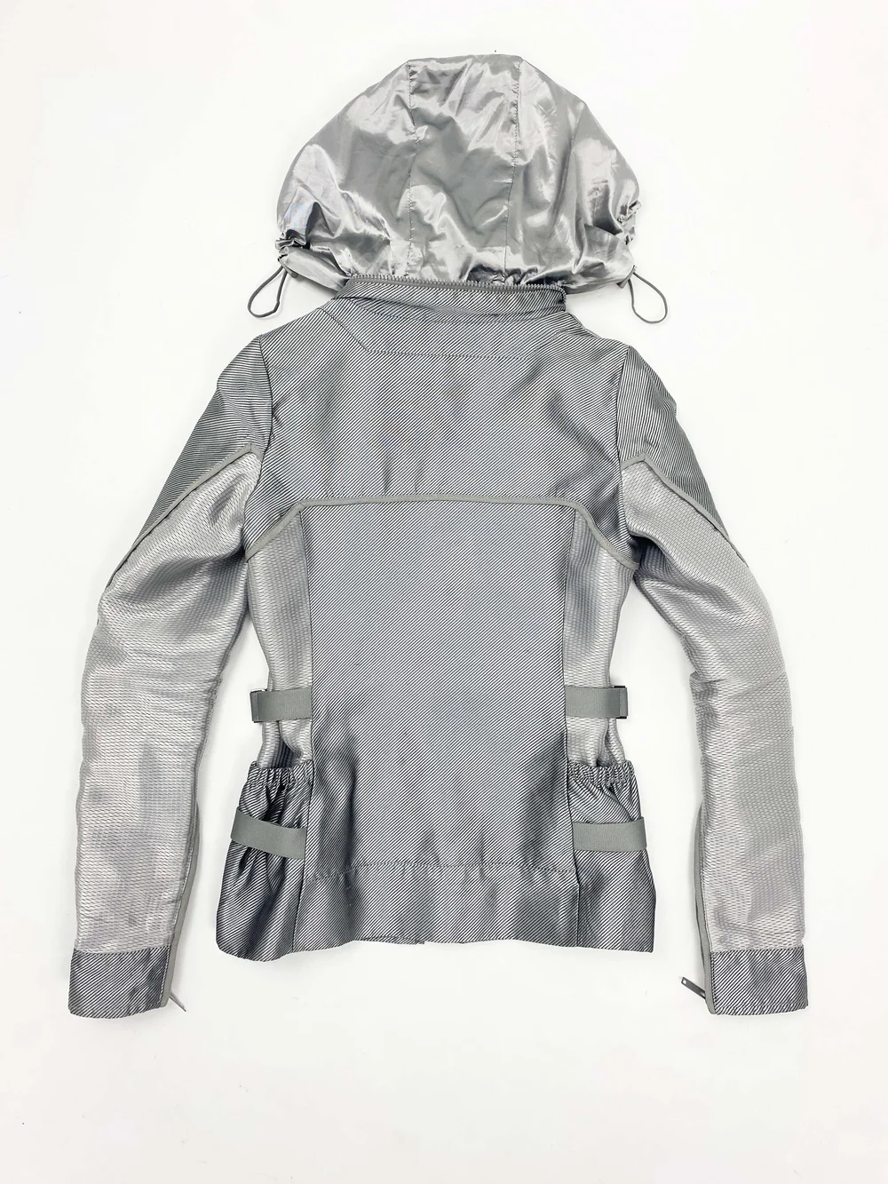 Gucci S/S 2010 silver bondage strap jacket — JAMES VELORIA