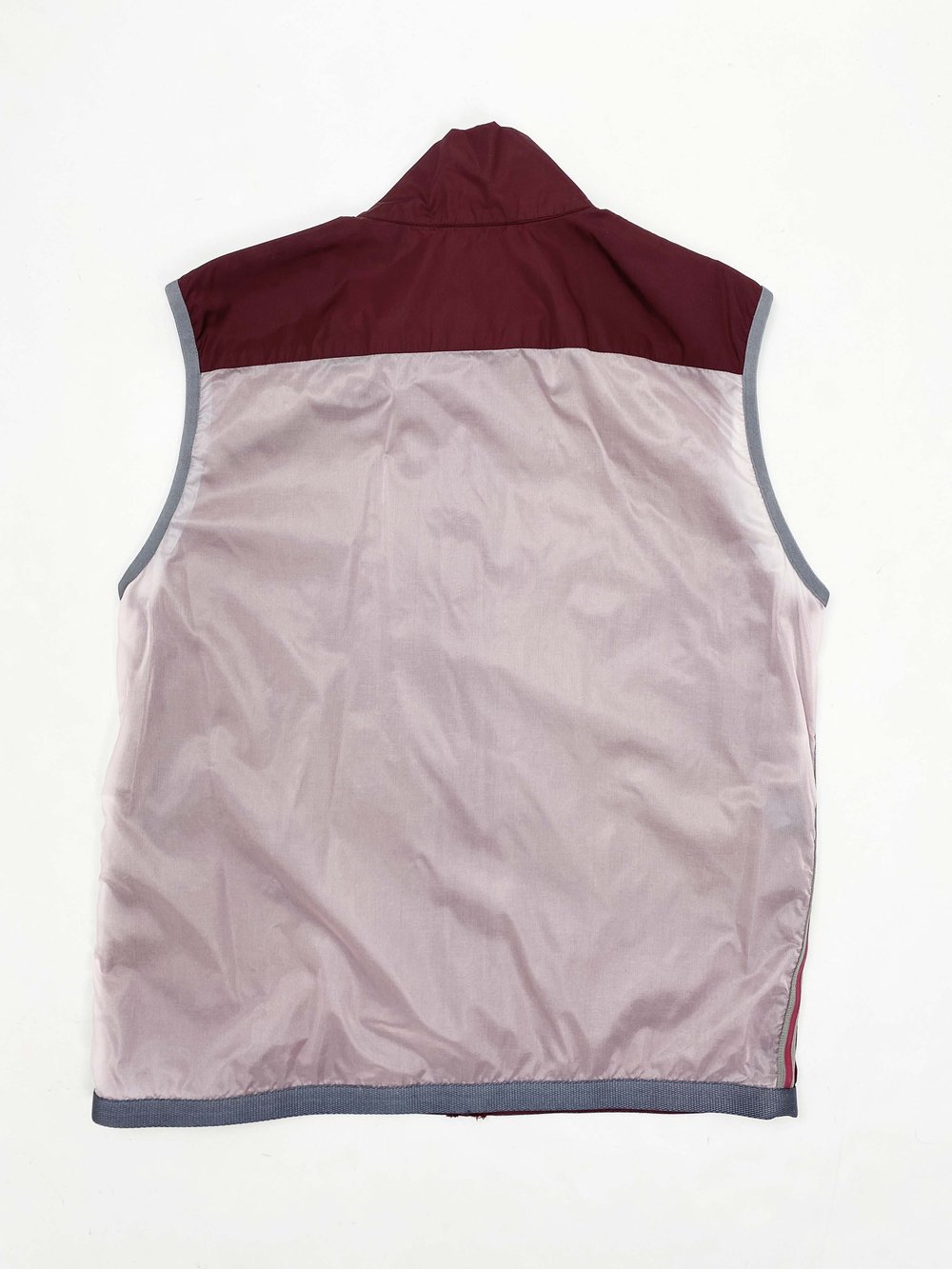 Prada Sport S/S 1999 two tone nylon zip vest — JAMES VELORIA