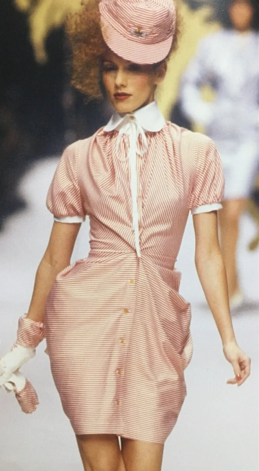 Vivienne Westwood S/S 1995 bustle shirt dress — JAMES VELORIA