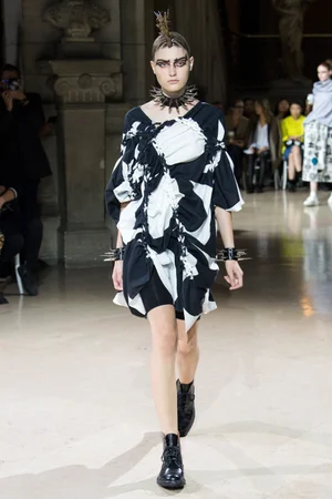 Junya Watanabe x Marimekko S/S 2018 braided bubble top — JAMES VELORIA