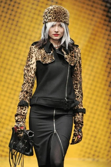 JC de Castelbajac F/W 2009 leopard head sleeve jacket — JAMES VELORIA