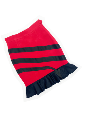 Moschino Couture 90s devil tail skirt — JAMES VELORIA