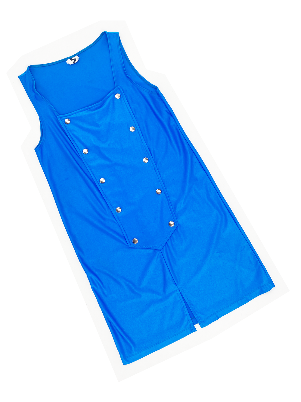 Stephen Sprouse 80s Blue Stretch Dress — James VELORIA