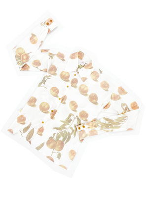 Vivienne Westwood S/S 1997 fruit print twisted shirt — JAMES VELORIA