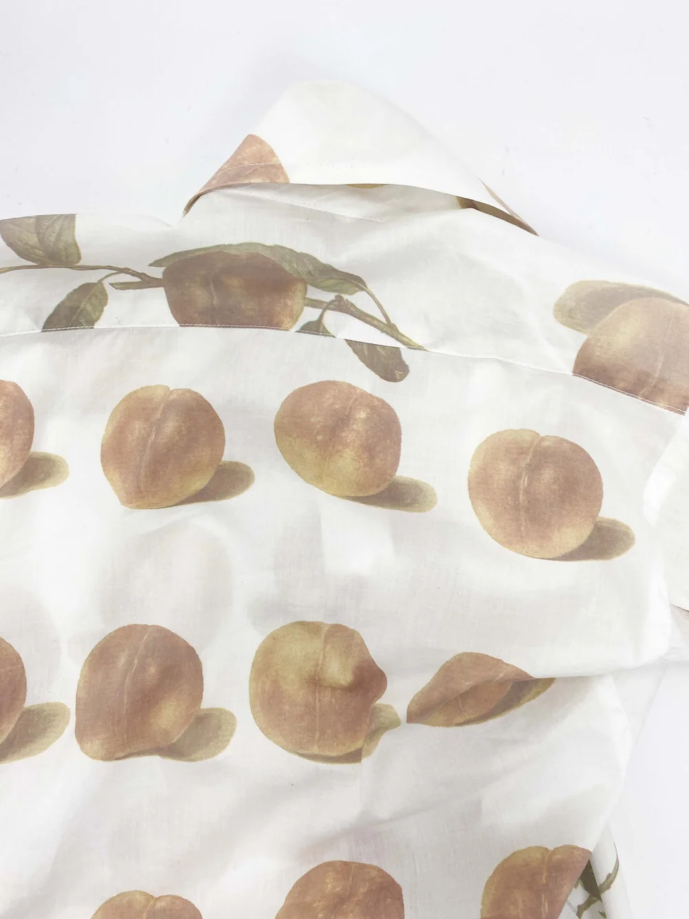 Vivienne Westwood S/S 1997 fruit print twisted shirt — JAMES VELORIA