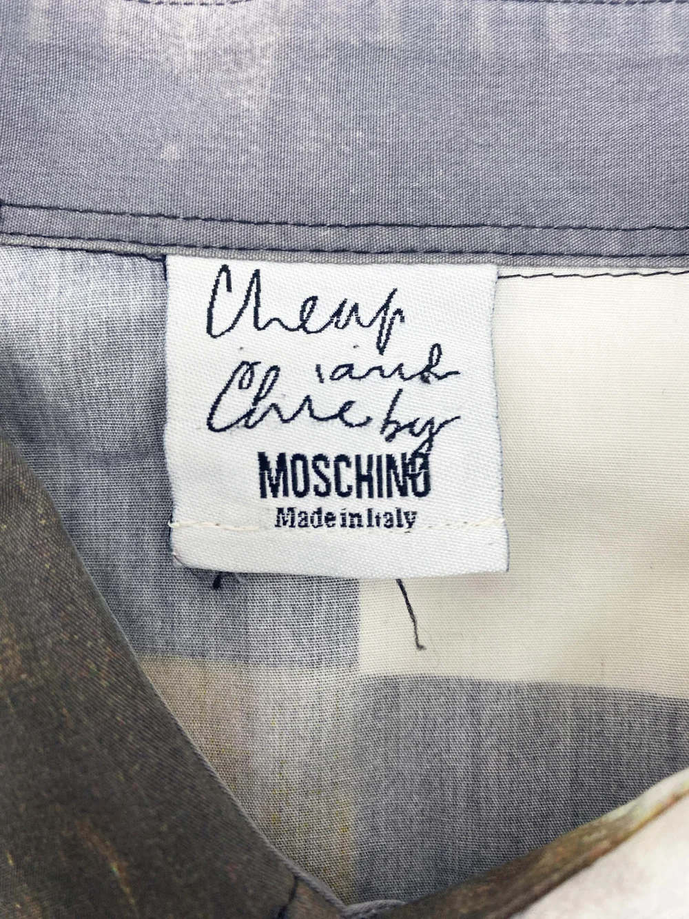 Moschino 90s gorilla print shirt — JAMES VELORIA