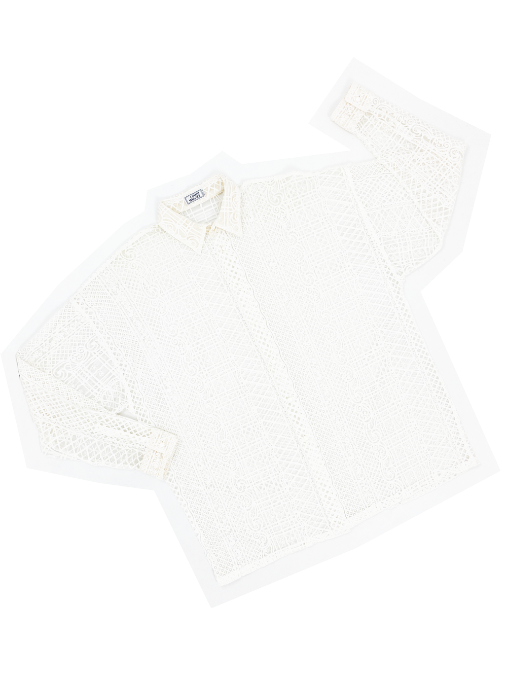 Gianni Versace S/S 1994 sheer burnout shirt — JAMES VELORIA