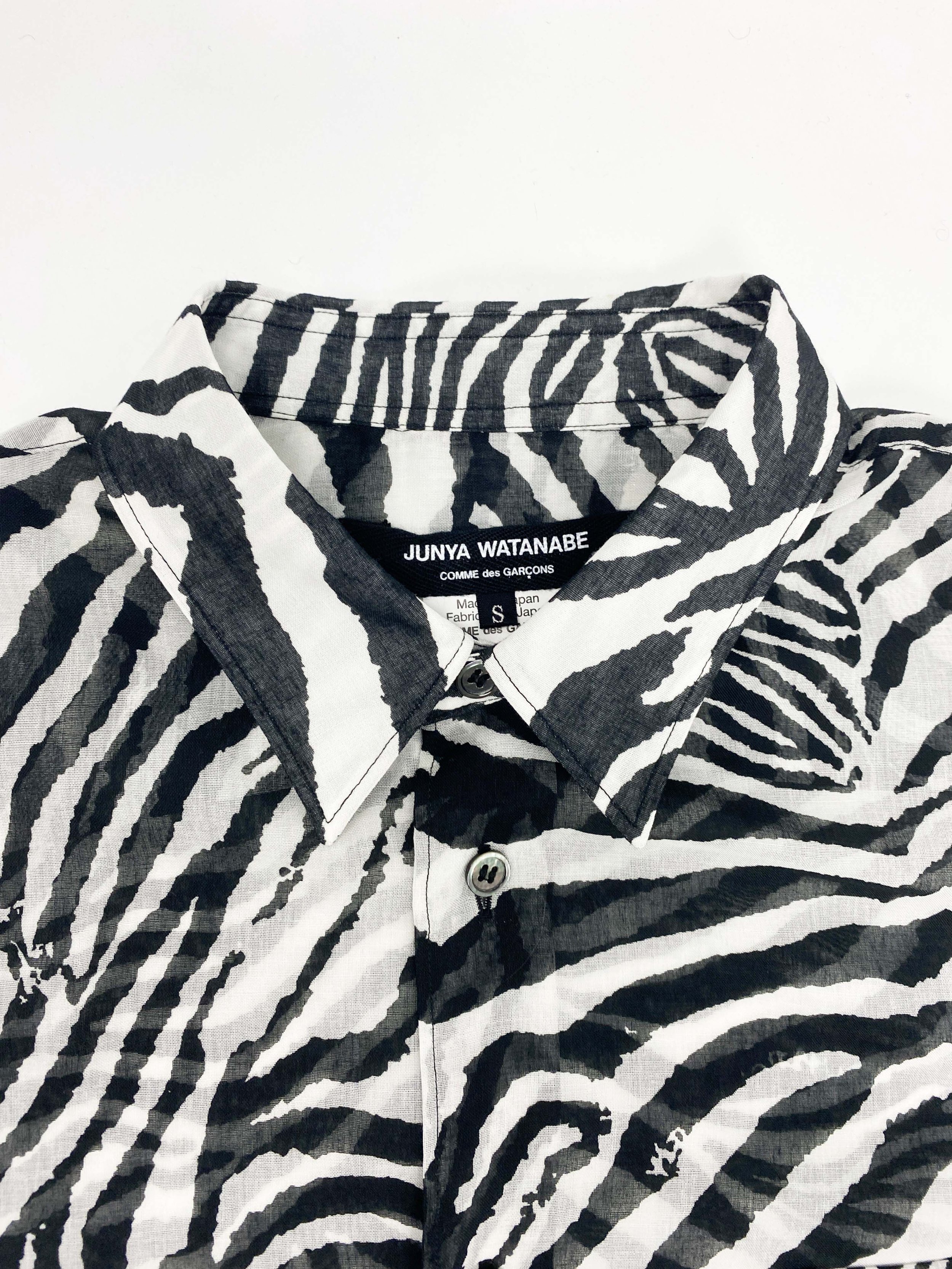 JUNYA WATANABE 21aw Zebra Long Shirt