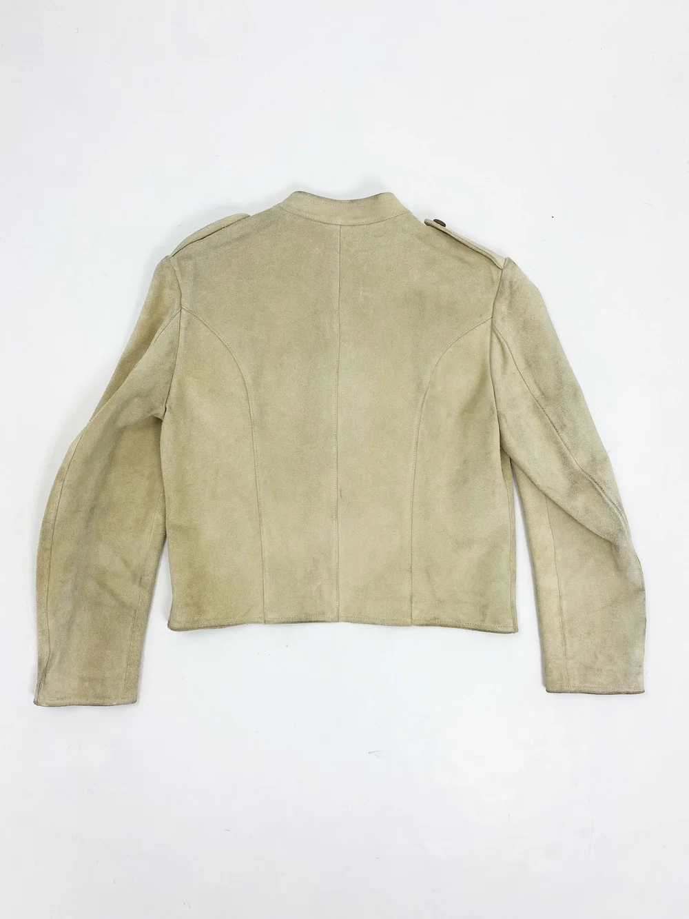 Gucci S/S 2002 suede cropped jacket — JAMES VELORIA