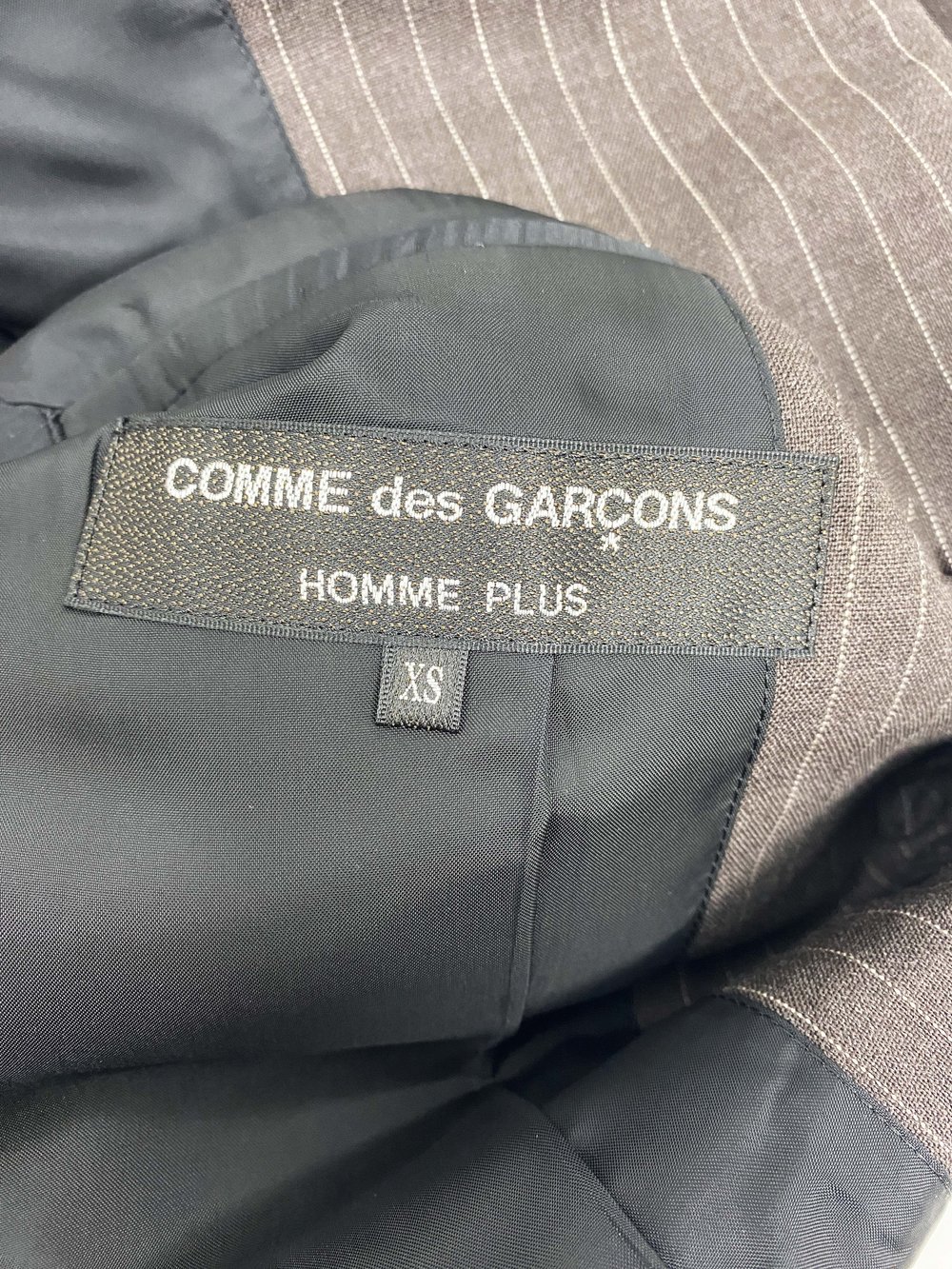 Comme des Garcons Homme Plus F/W 2014 faux fur panel jacket Comme des Garcons Homme Plus F/W 2014 faux fur panel jacket