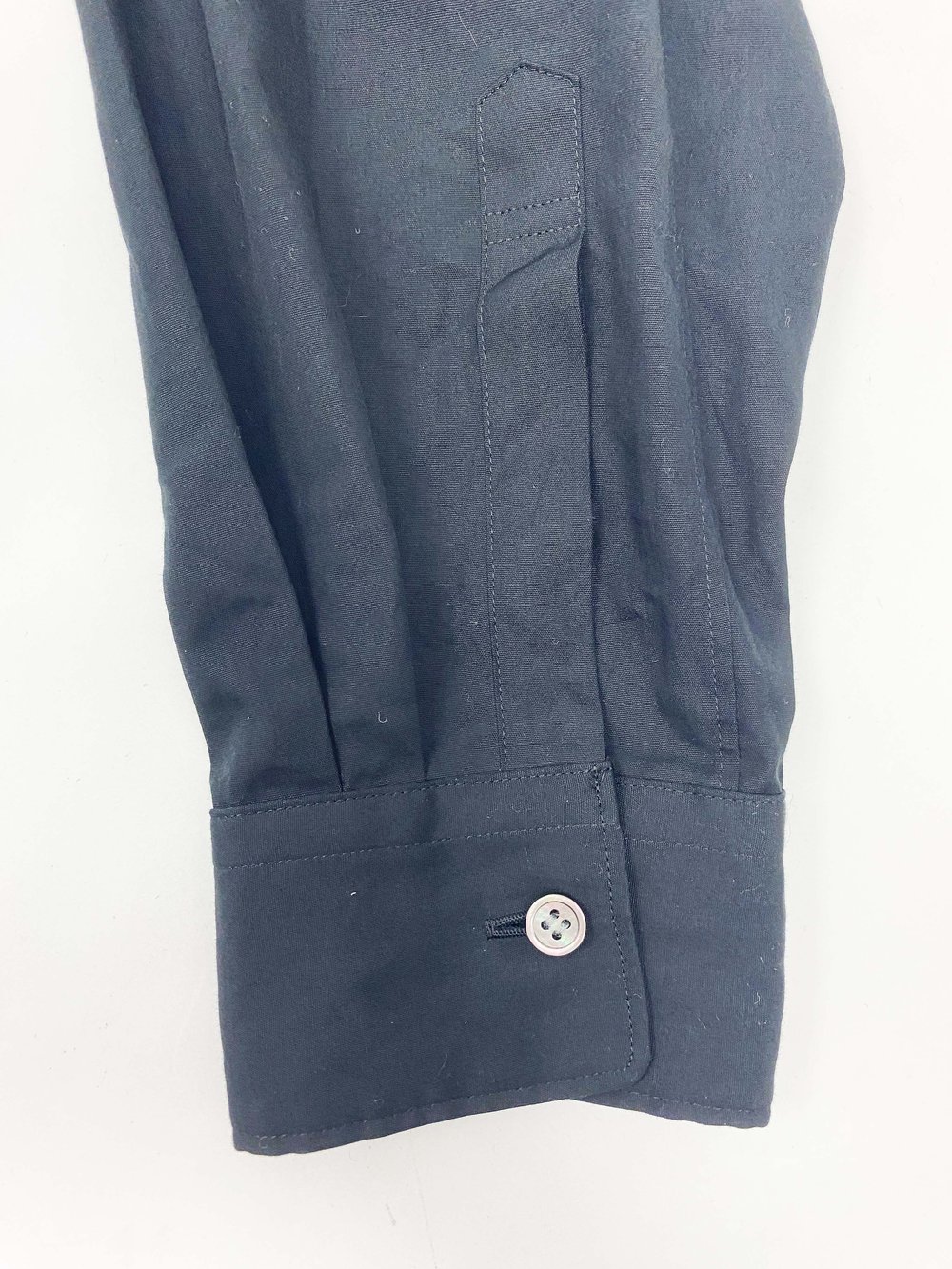 Comme des Garcons Homme Plus S/S 2019 ruched front shirt