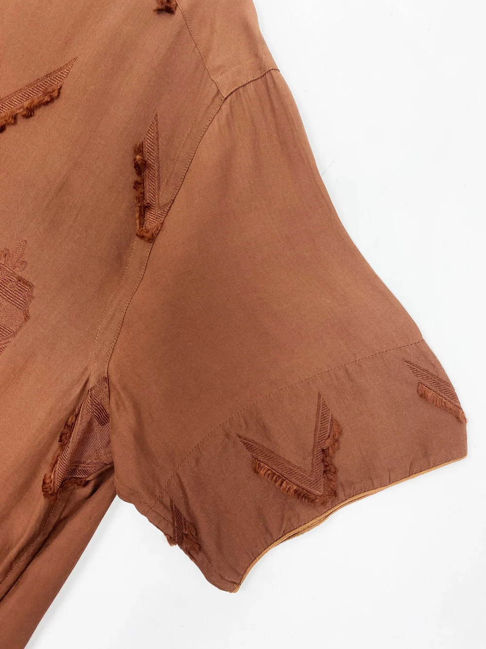 Matsuda 80s fringe texture shirt — JAMES VELORIA