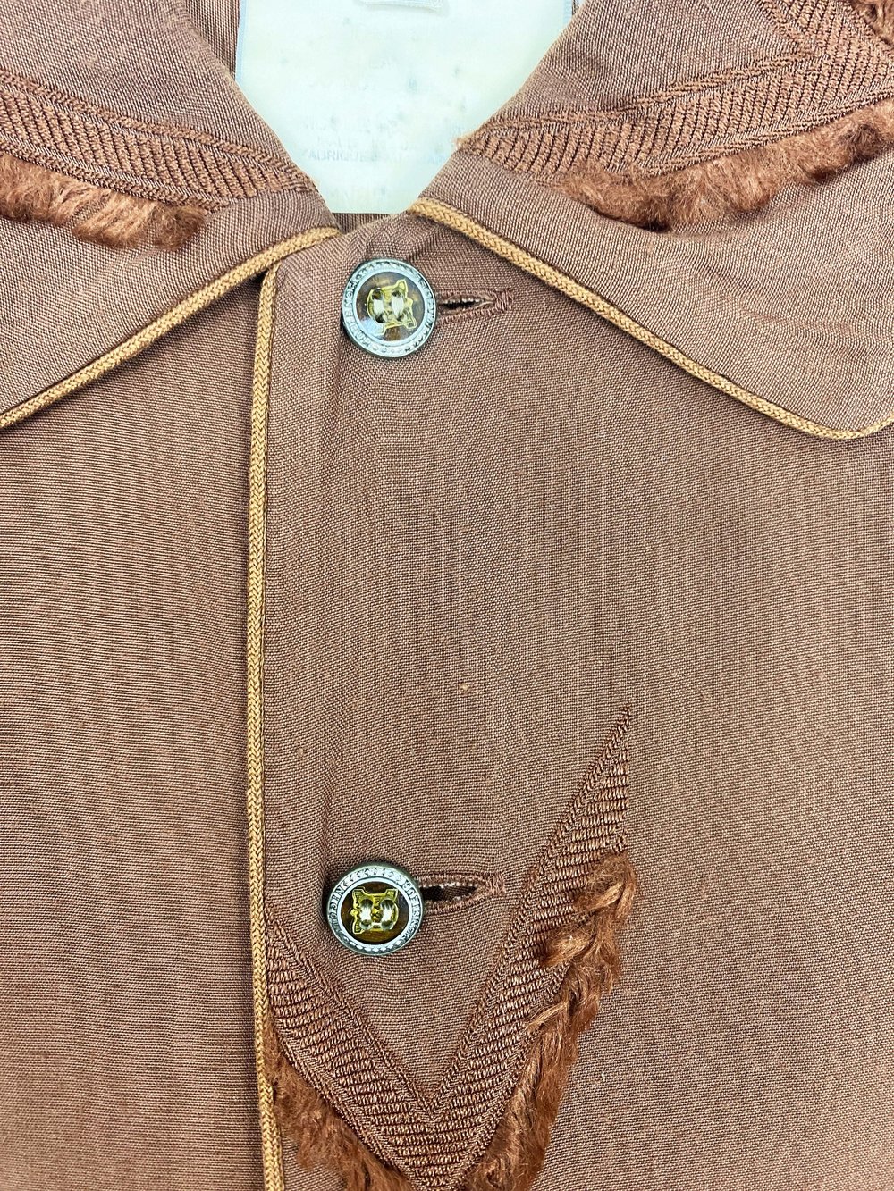 Matsuda 80s fringe texture shirt — JAMES VELORIA