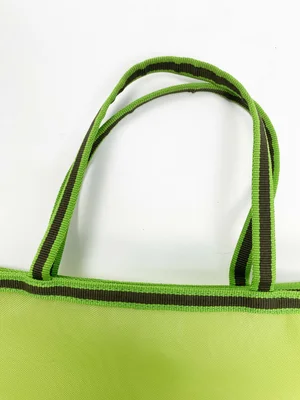 Miu Miu 90s neon green mesh tote bag — JAMES VELORIA