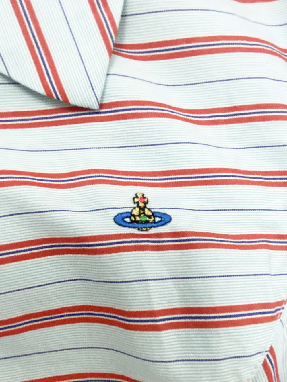 Vivienne Westwood S/S 1996 striped patchwork shirt — JAMES VELORIA