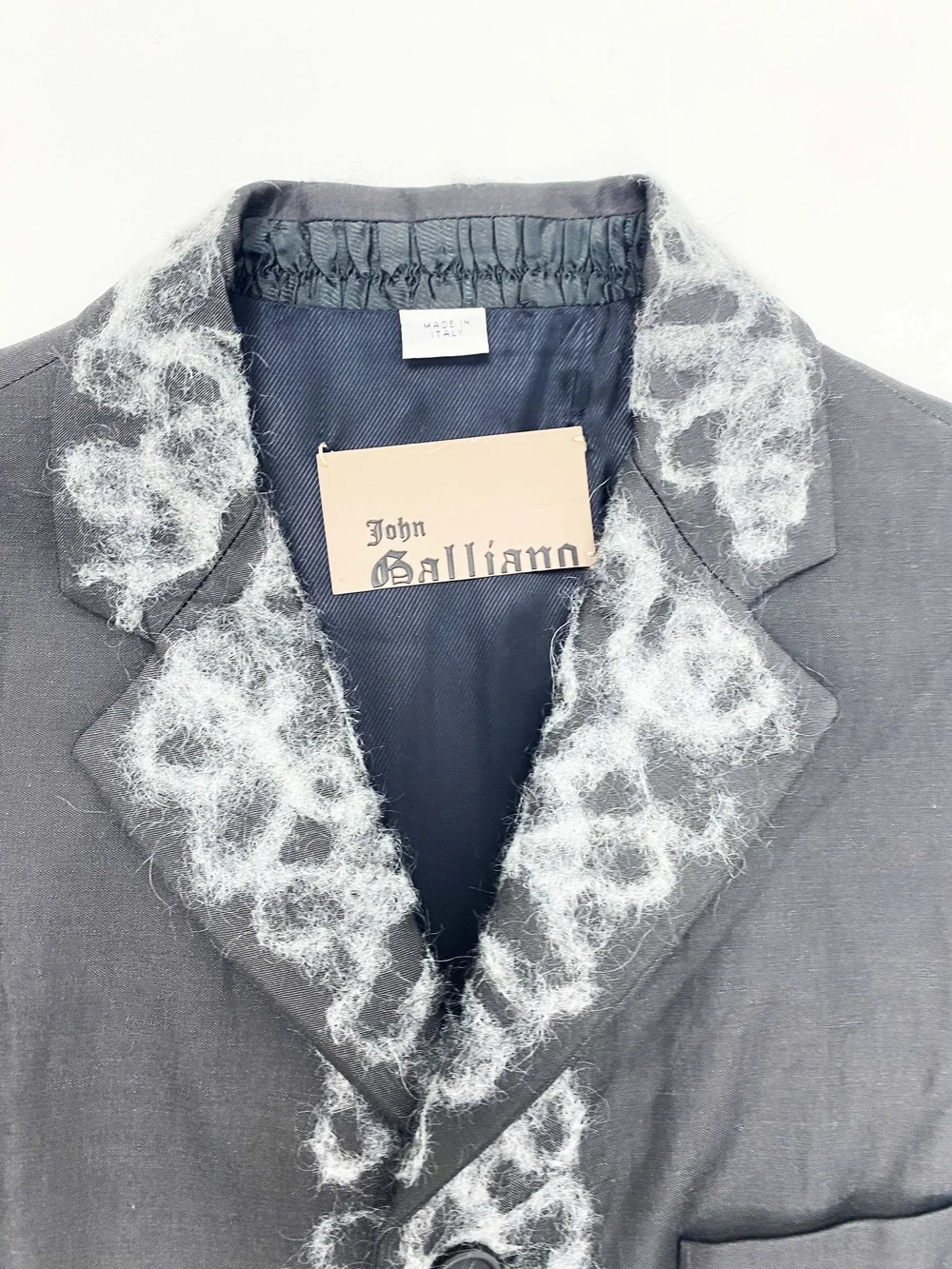 John Galliano F/W 2008 felted applique vest — JAMES VELORIA