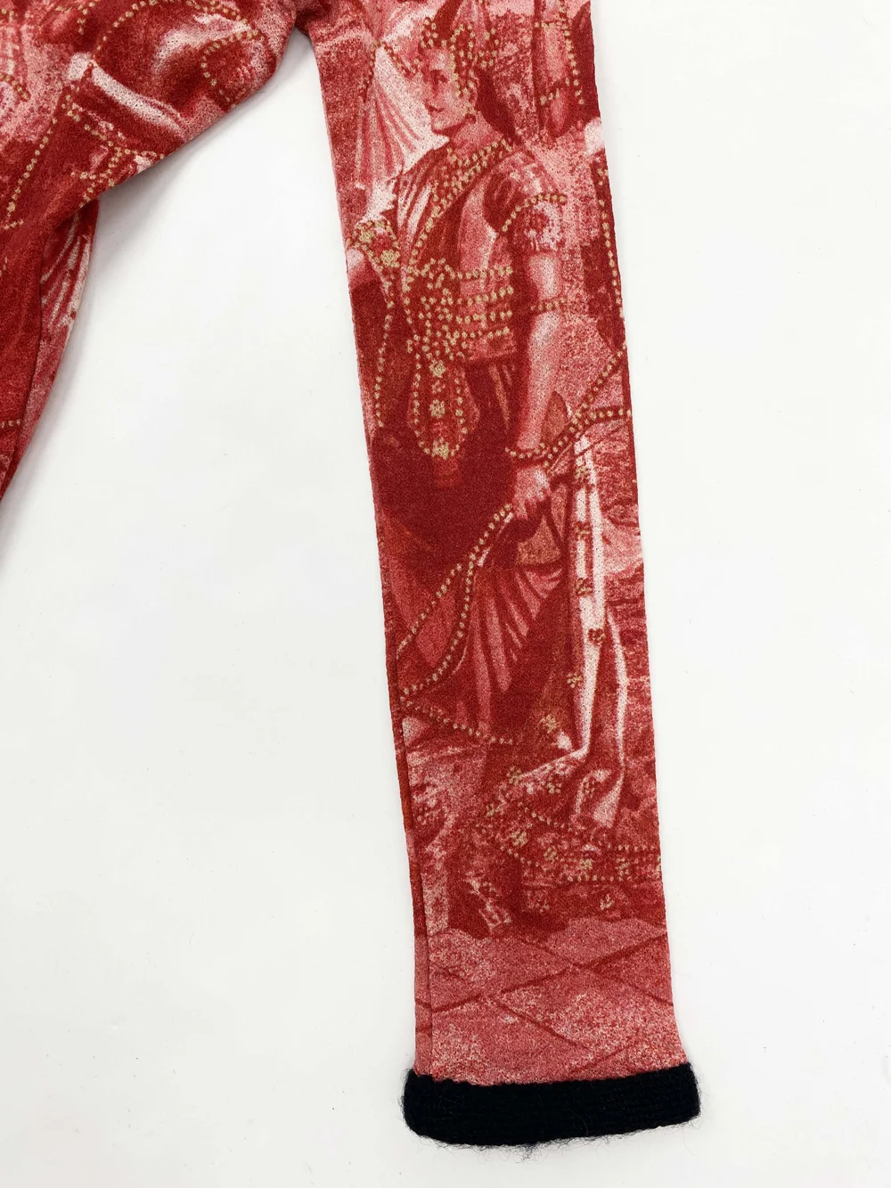 Jean Paul Gaultier 90s printed sweater — JAMES VELORIA