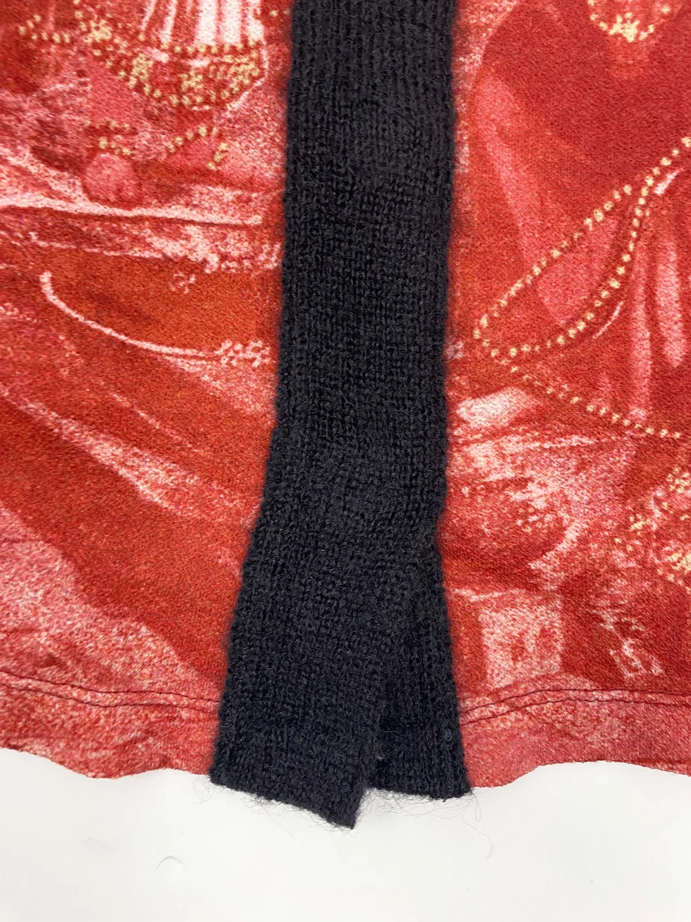 Jean Paul Gaultier 90s printed sweater — JAMES VELORIA