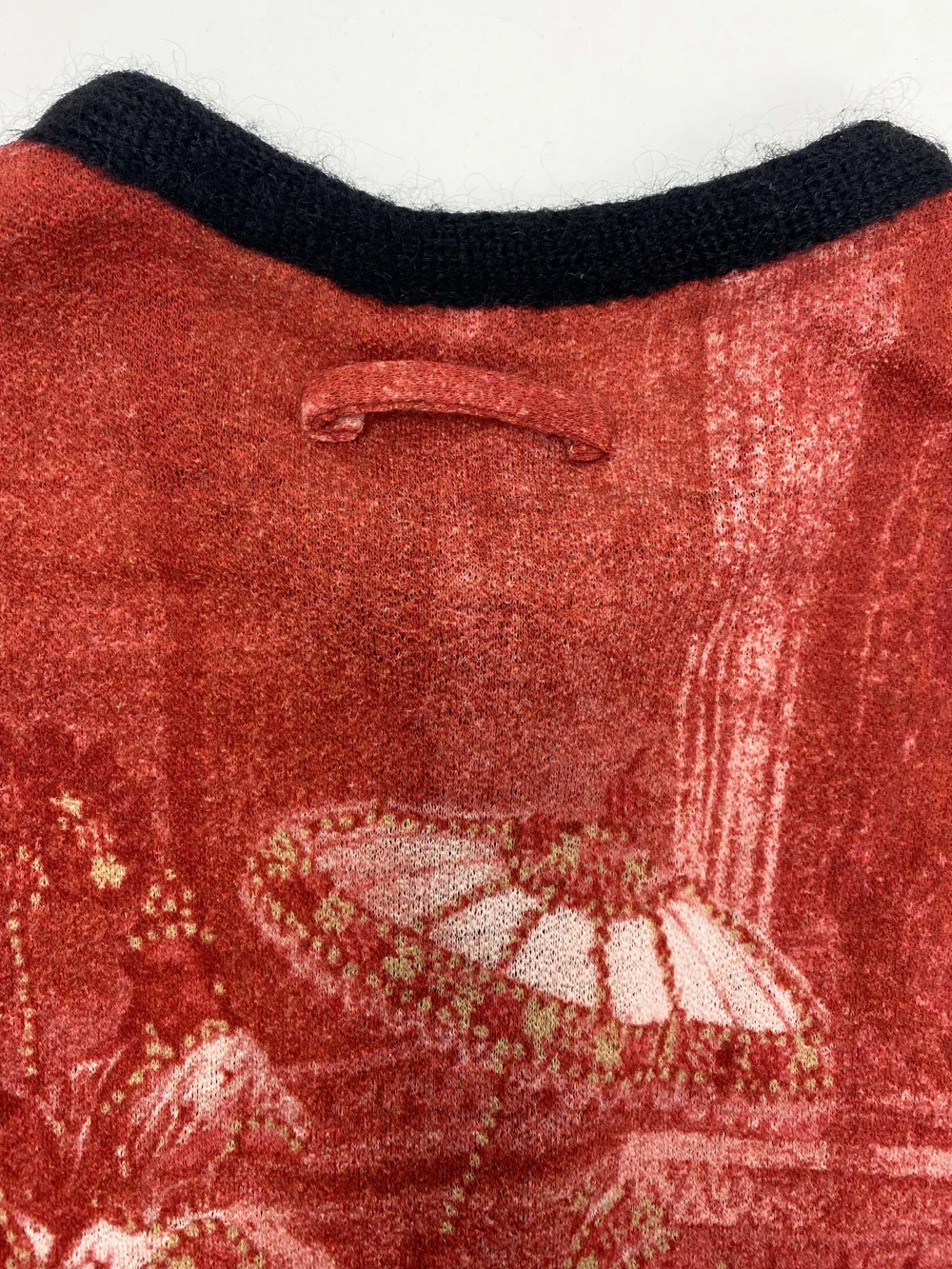 Jean Paul Gaultier 90s printed sweater — JAMES VELORIA
