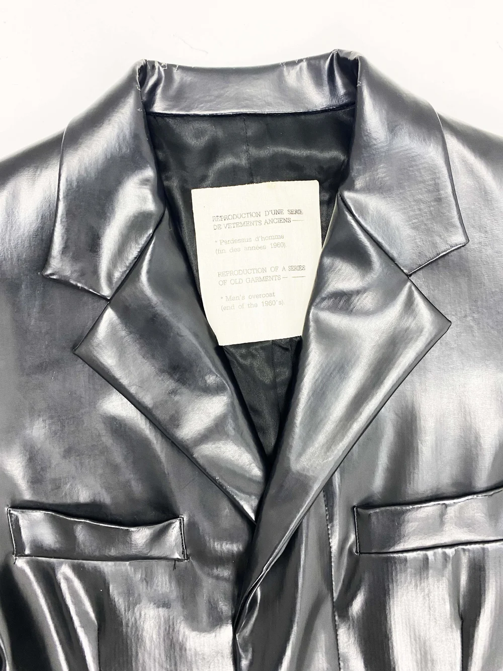 Maison Martin Margiela 90s reproduction PVC coat — JAMES VELORIA