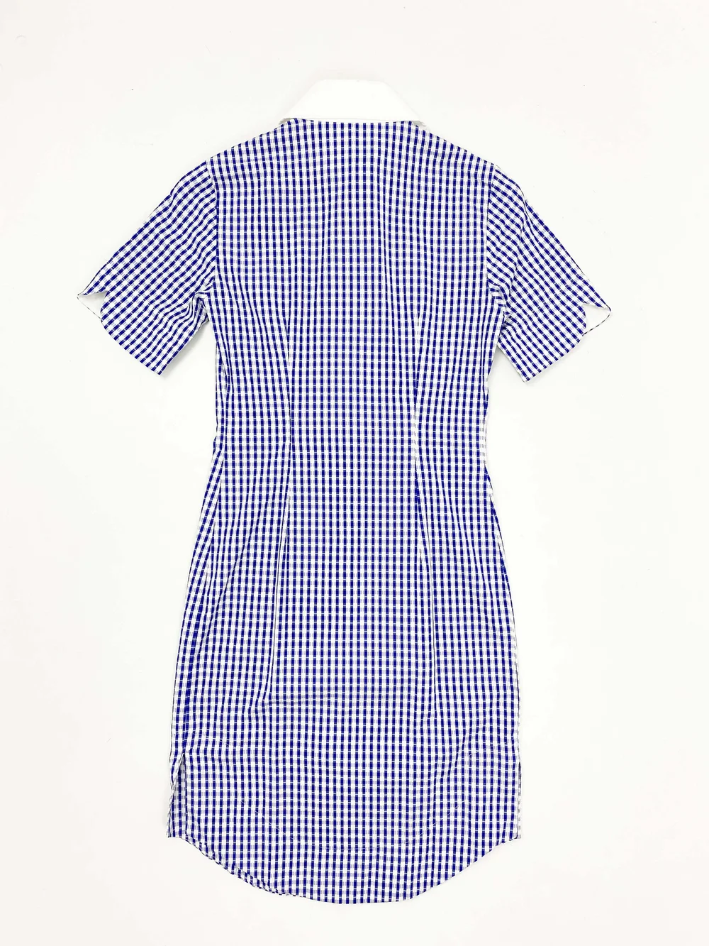 Vivienne Westwood 90s blue gingham shirt dress  JAMES VELORIA