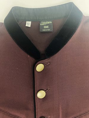 Jean Paul Gaultier Homme brown military jacket — JAMES VELORIA