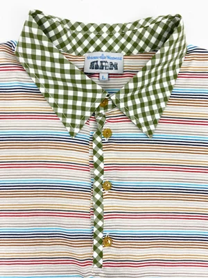 Vivienne Westwood MAN striped polo shirt — JAMES VELORIA
