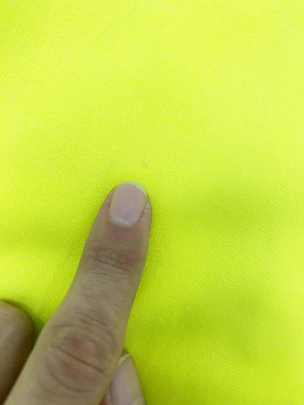 Walter Van Beirendonck neon yellow wide leg pants — JAMES VELORIA