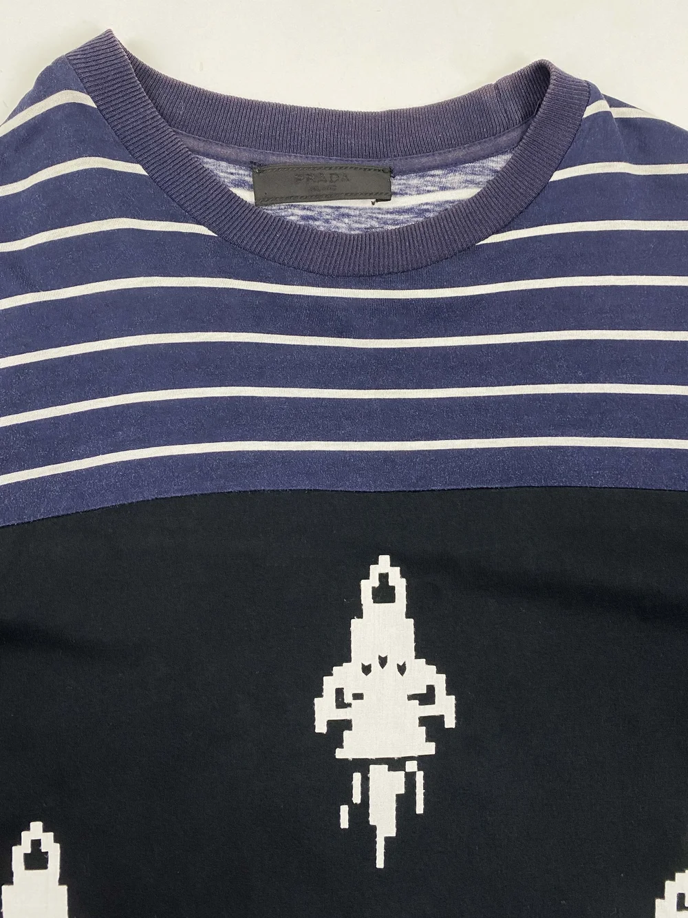 Prada S/S 2016 rocket ship print shirt — JAMES VELORIA