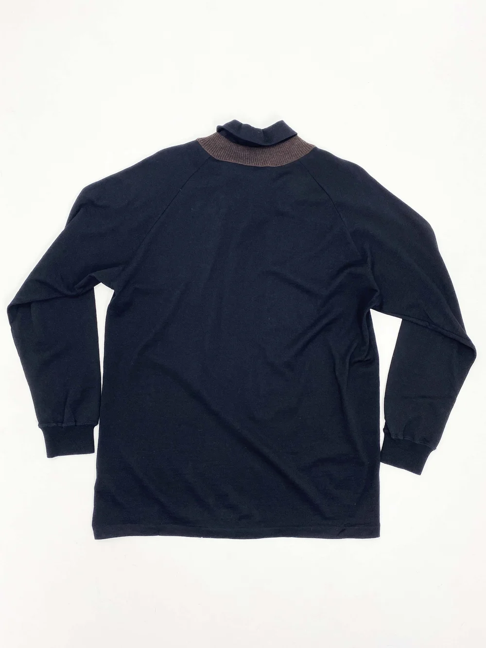 y's for men knit 80‘s Y's for men INTERSIA LOGO ROUND NECK PULL OVER KNIT – THE