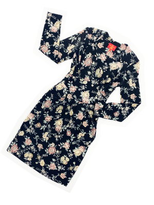 Vivienne Westwood F/W 1998 floral print knit dress  JAMES VELORIA