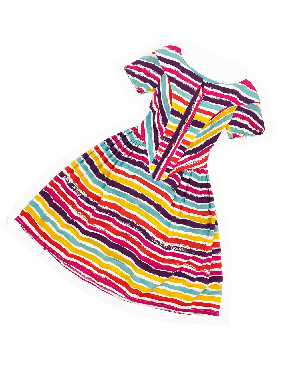 Vivienne Westwood S/S 1996 rainbow print dress — JAMES VELORIA