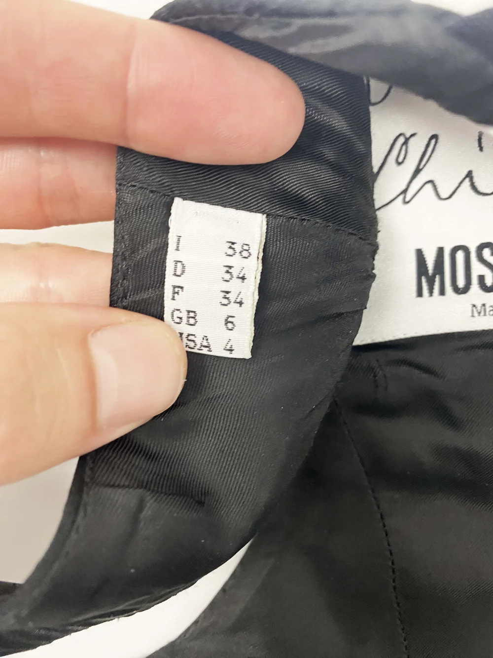 Moschino 90s playing card corset and skirt set — JAMES VELORIA