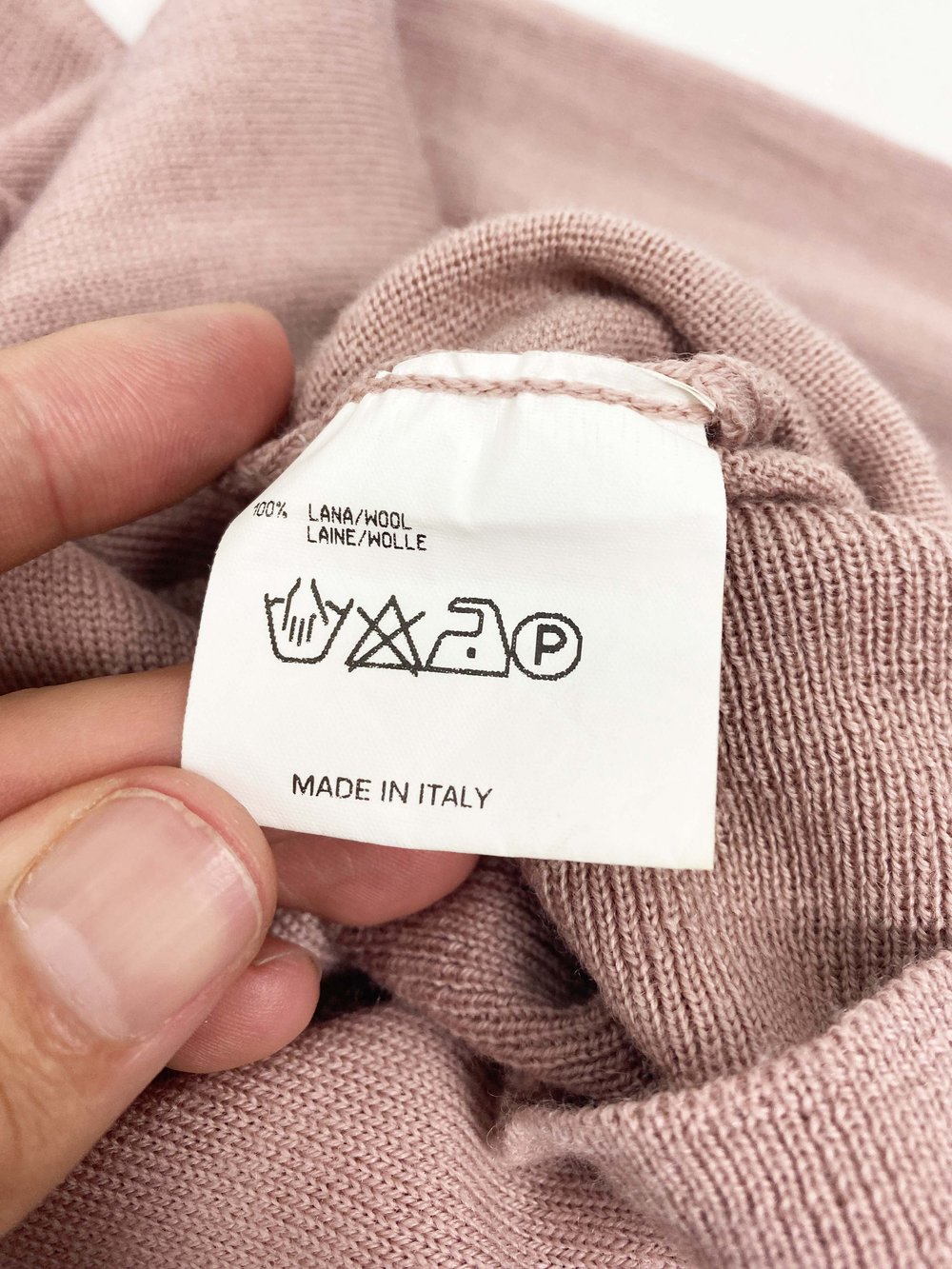 vivienne westwood タートルネック Vivienne Westwood F/W 1999 pink turtleneck sweater — JAMES