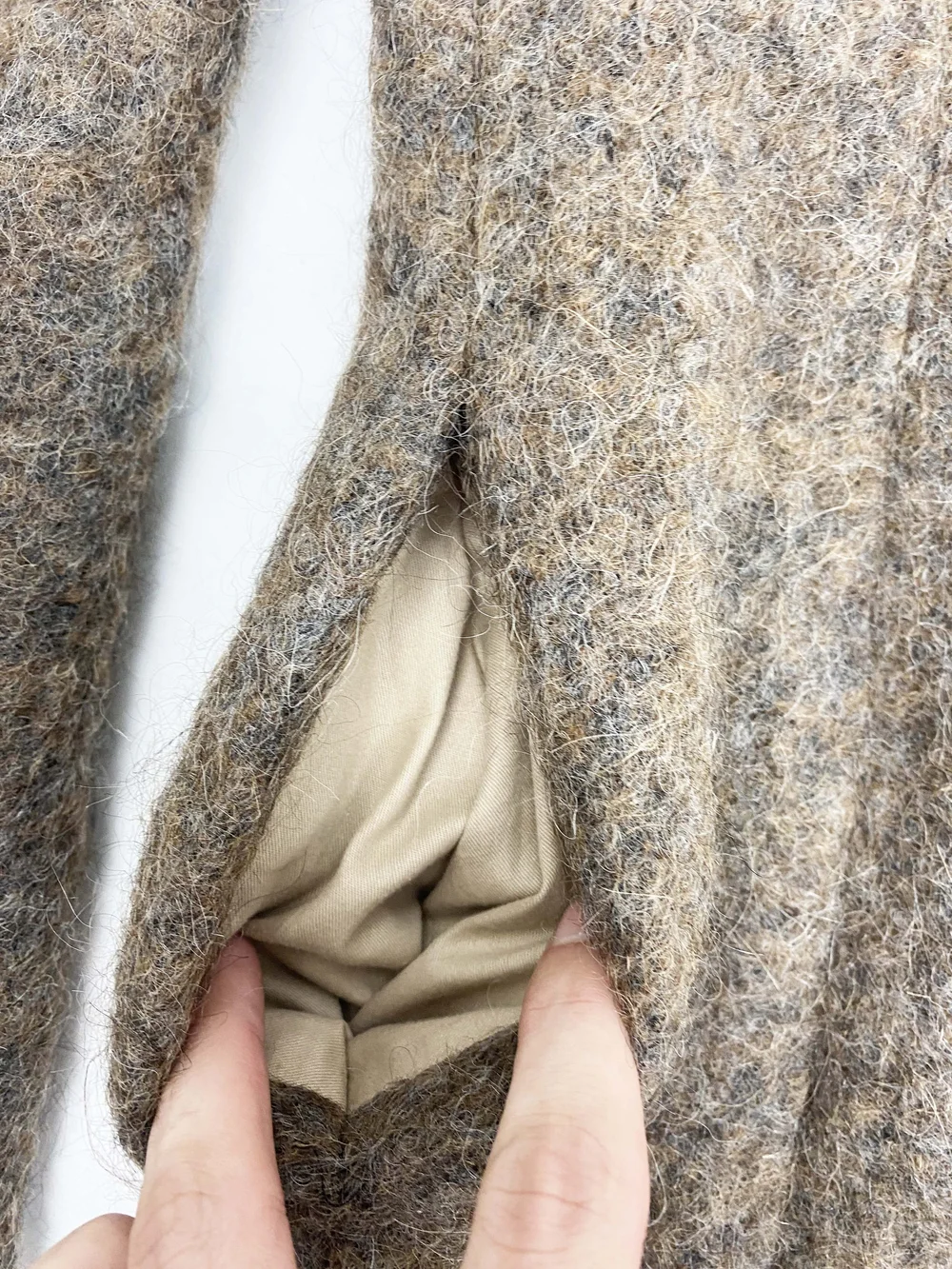 Vivienne Westwood F/W 2003 mohair loop coat — JAMES VELORIA