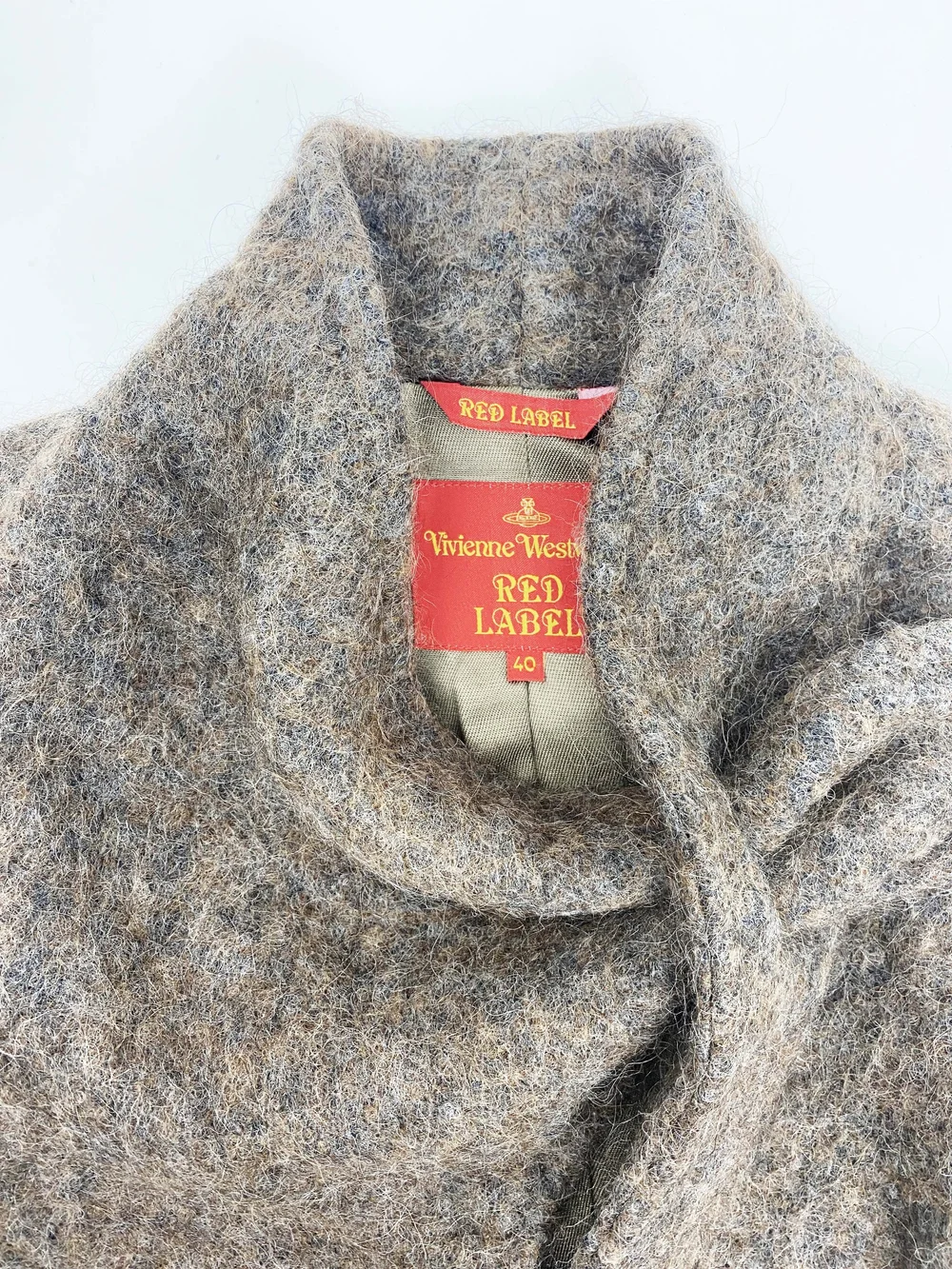 Vivienne Westwood F/W 2003 mohair loop coat — JAMES VELORIA