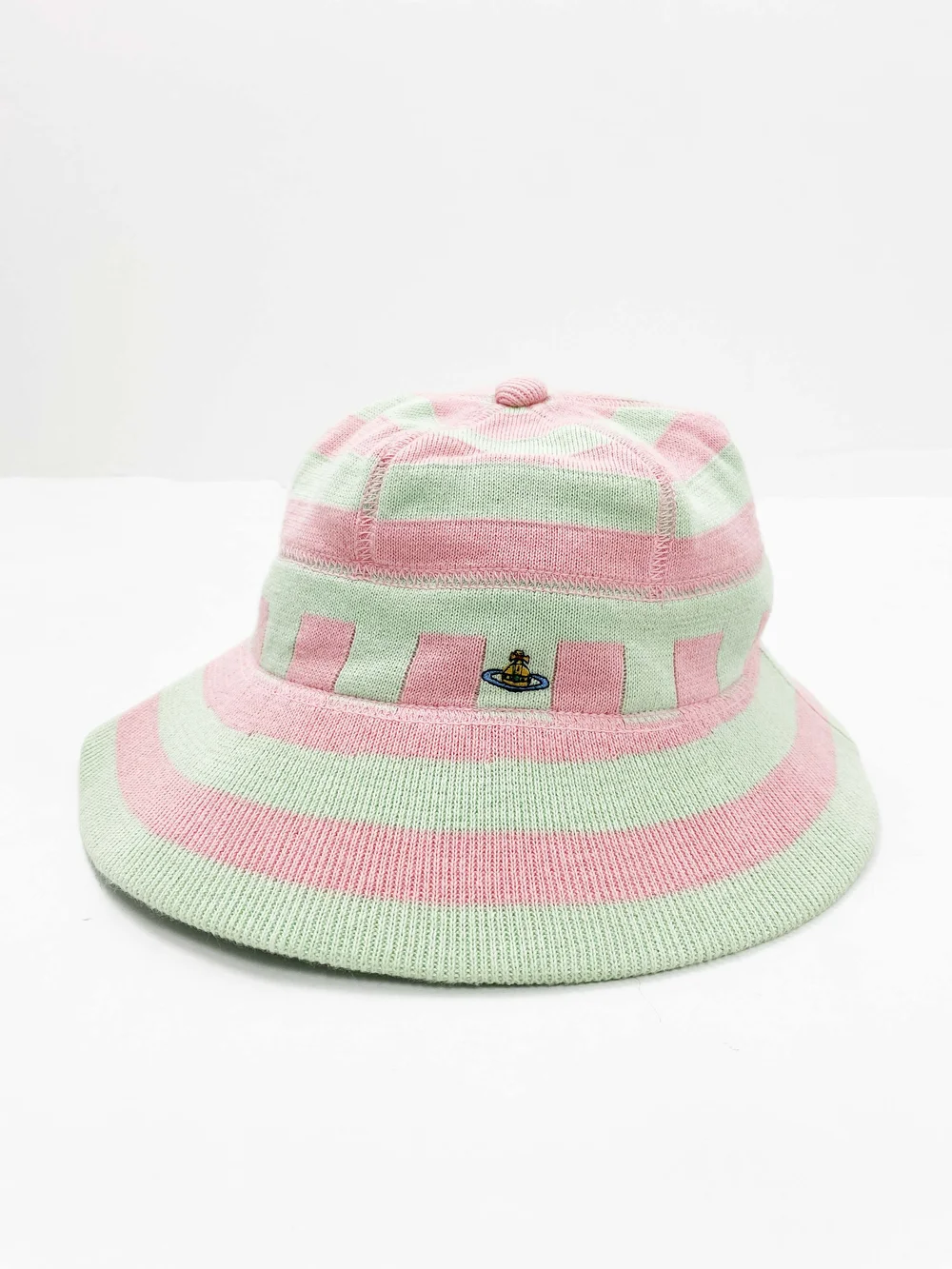 Vivienne Westwood 90s striped bucket hat — JAMES VELORIA display picture 2