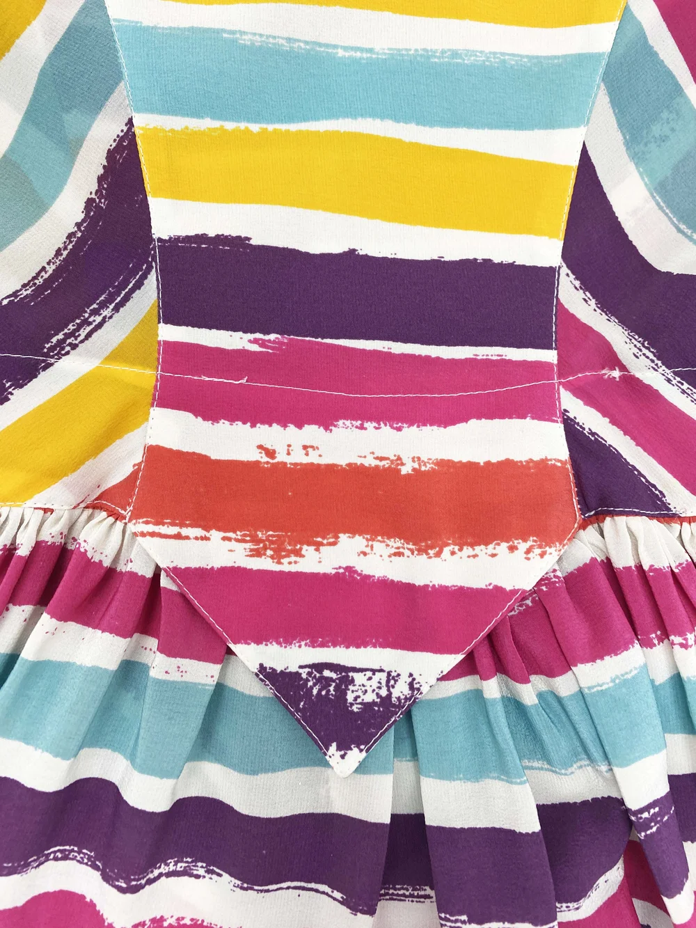 Vivienne Westwood S/S 1996 rainbow print dress — JAMES VELORIA