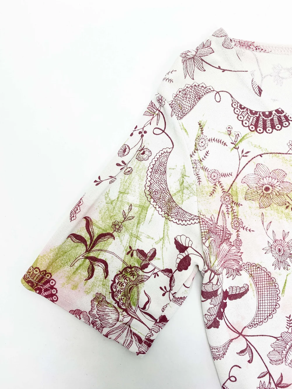Vivienne Westwood S/S 2000 wine stain print top — JAMES VELORIA