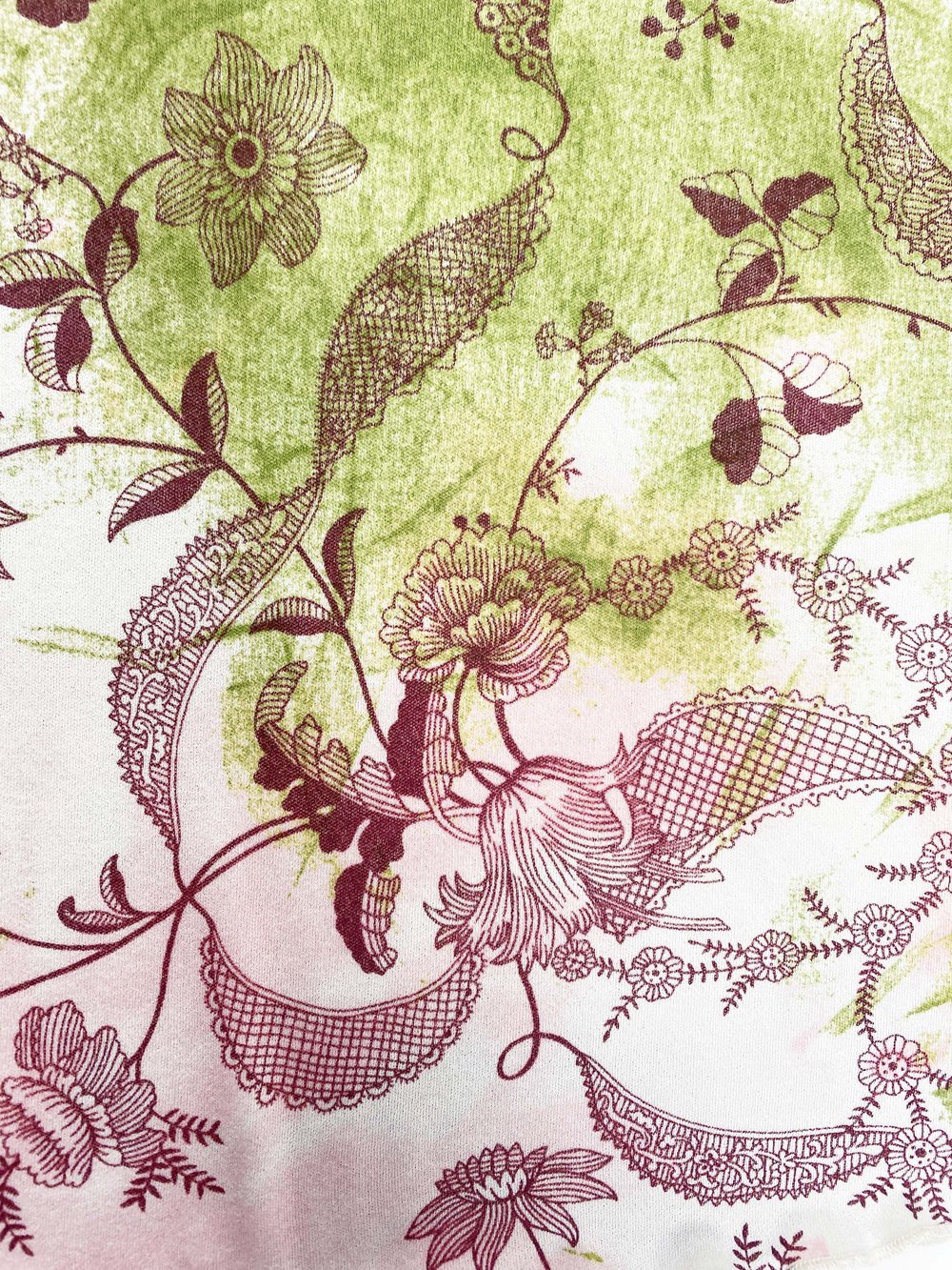 Vivienne Westwood S/S 2000 wine stain print top — JAMES VELORIA
