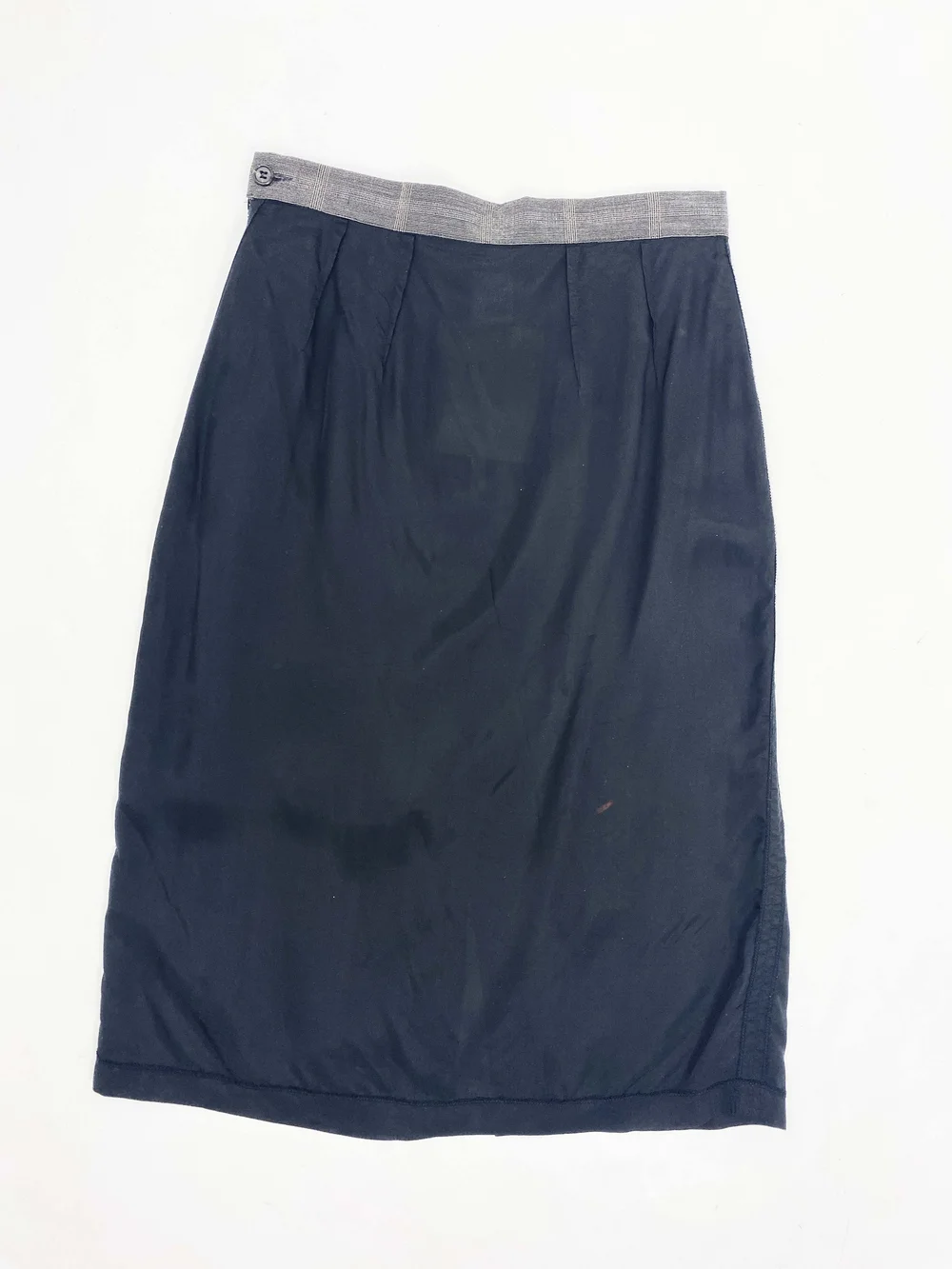 Maison Martin Margiela 90s reproduction lining skirt — JAMES VELORIA