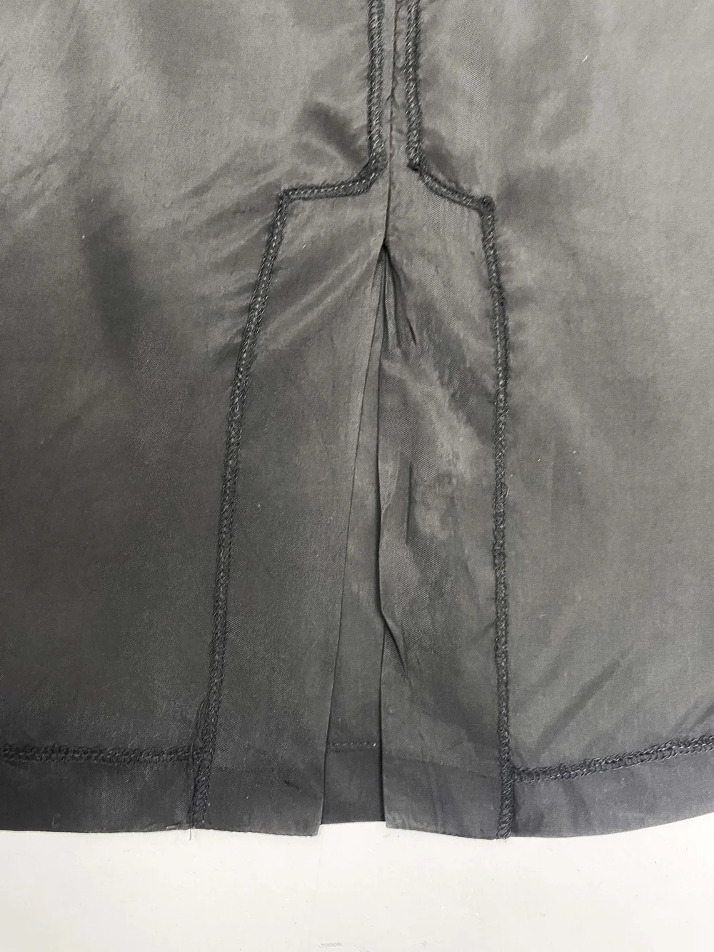 Maison Martin Margiela 90s reproduction lining skirt — JAMES VELORIA