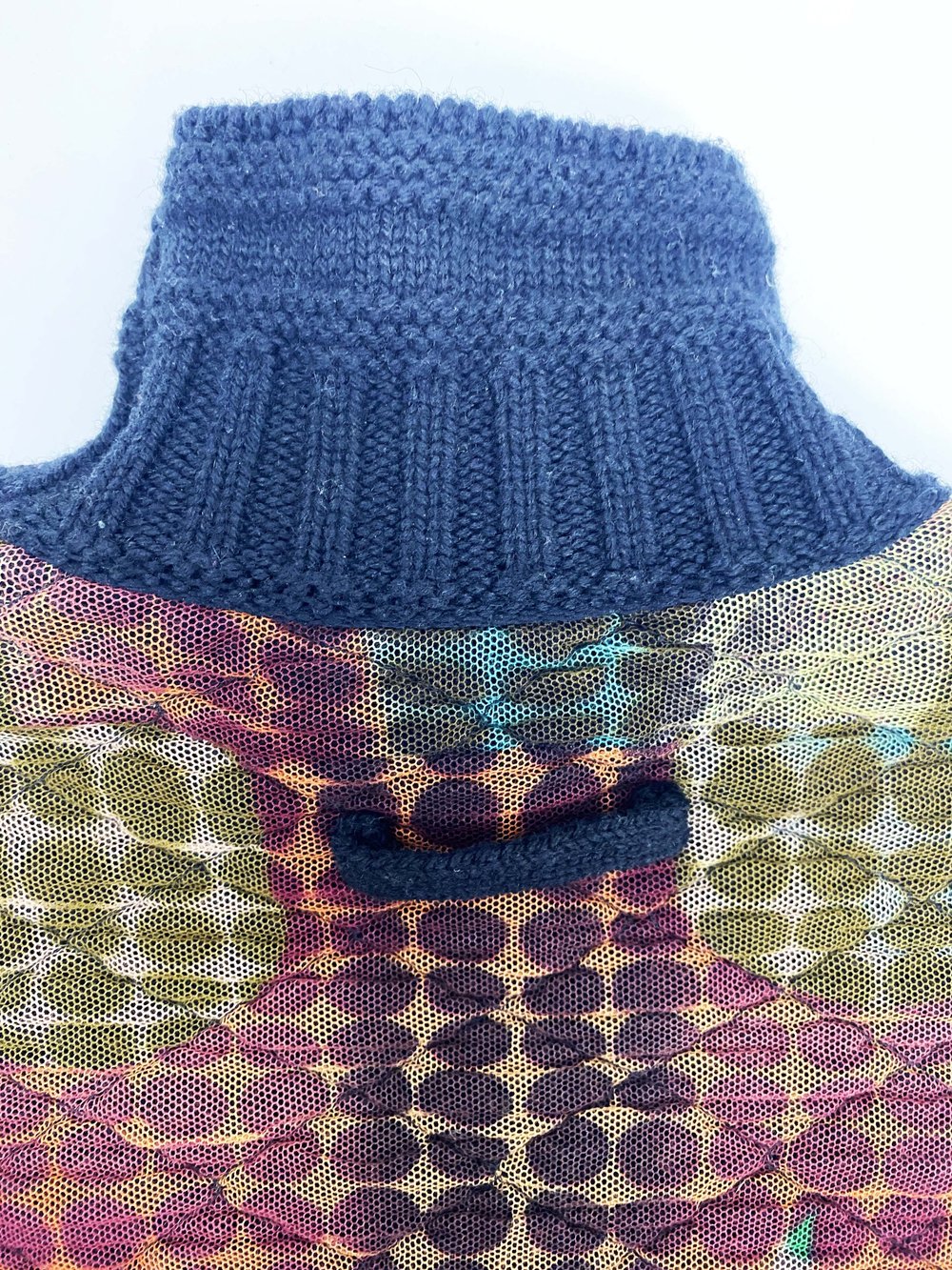 Jean Paul Gaultier F/W 1995 cyber dot sweater dress — JAMES VELORIA