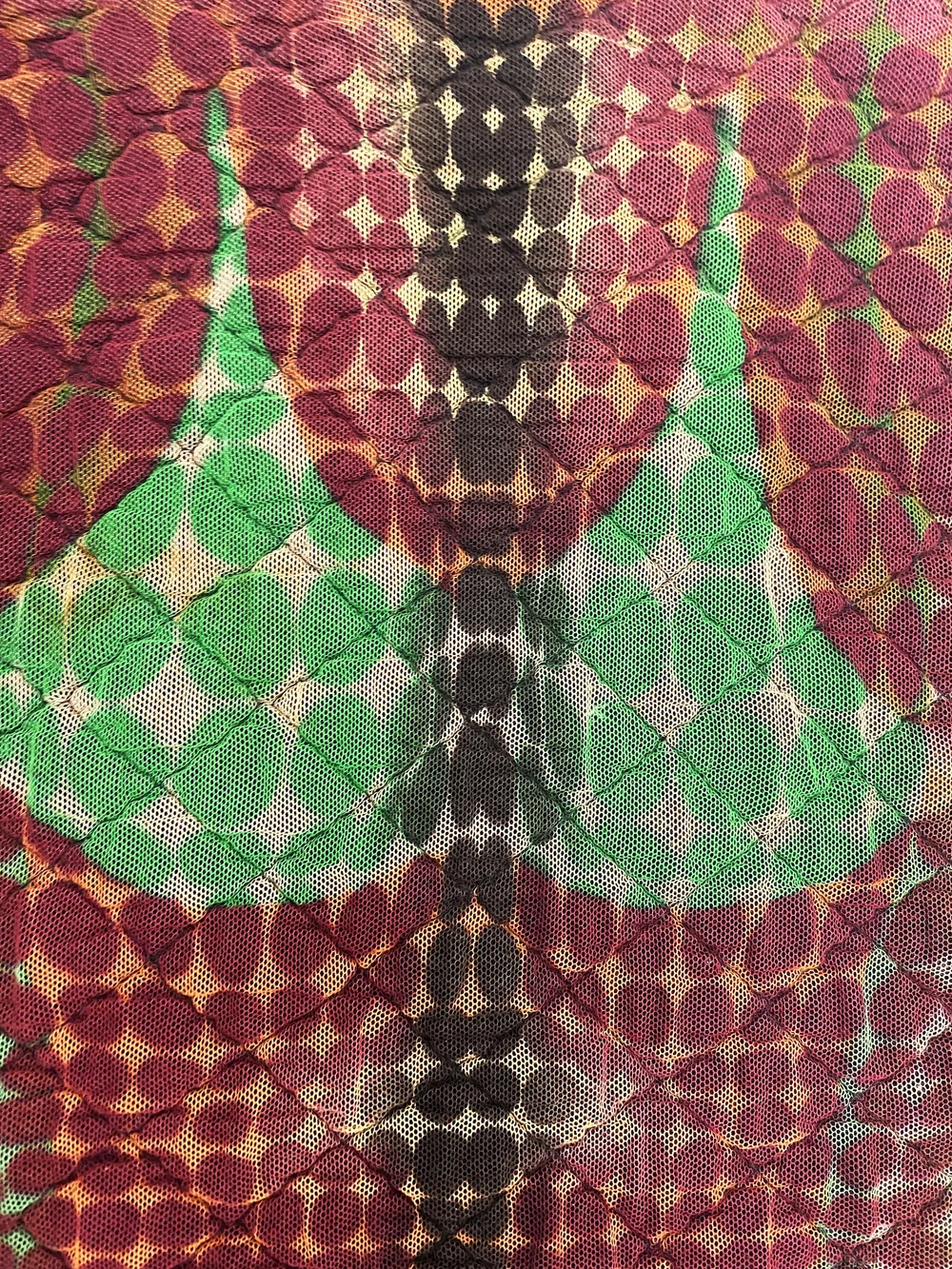Jean Paul GAULTIER サイバー柄ニット　サイズS jean-paul-gaultier-maille-fall