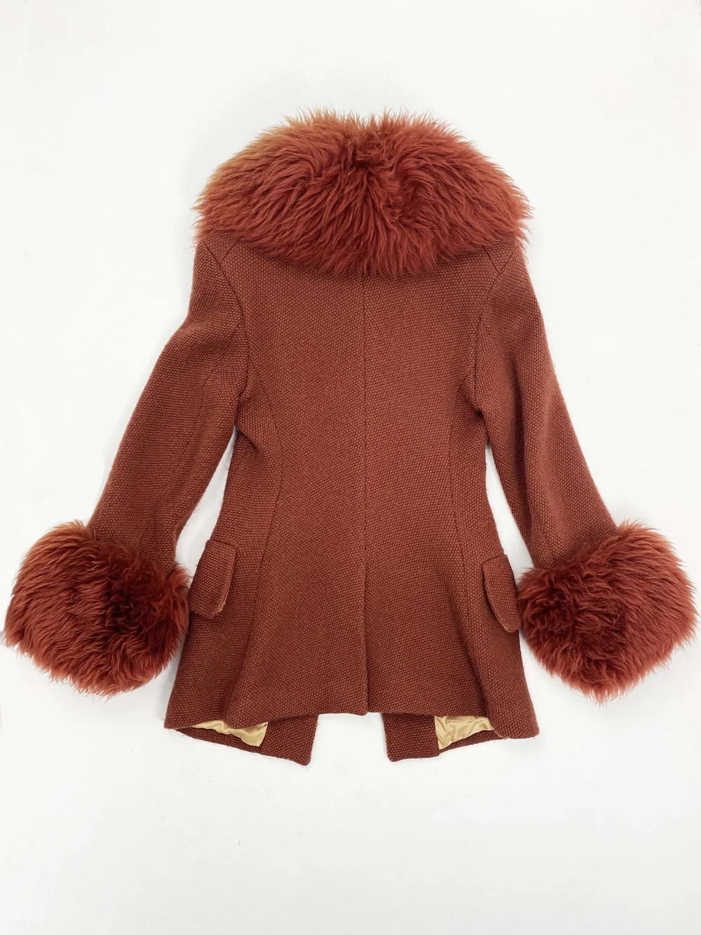 Vivienne Westwood F/W 1998 furry collar coat — JAMES VELORIA